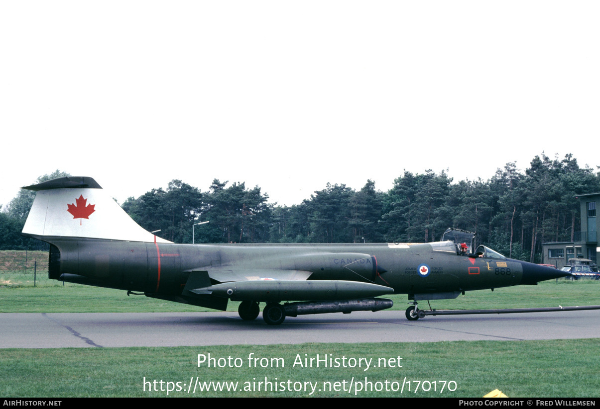 Aircraft Photo of 104868 | Lockheed CF-104 Starfighter | Canada - Air Force | AirHistory.net #170170