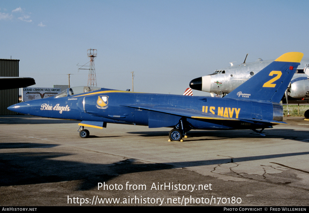 Aircraft Photo of 141868 | Grumman F-11A Tiger (F11F-1) | USA - Navy | AirHistory.net #170180