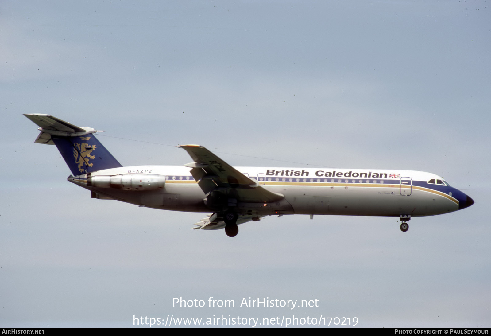 Aircraft Photo of G-AZPZ | BAC 111-515FB One-Eleven | British Caledonian Airways | AirHistory.net #170219
