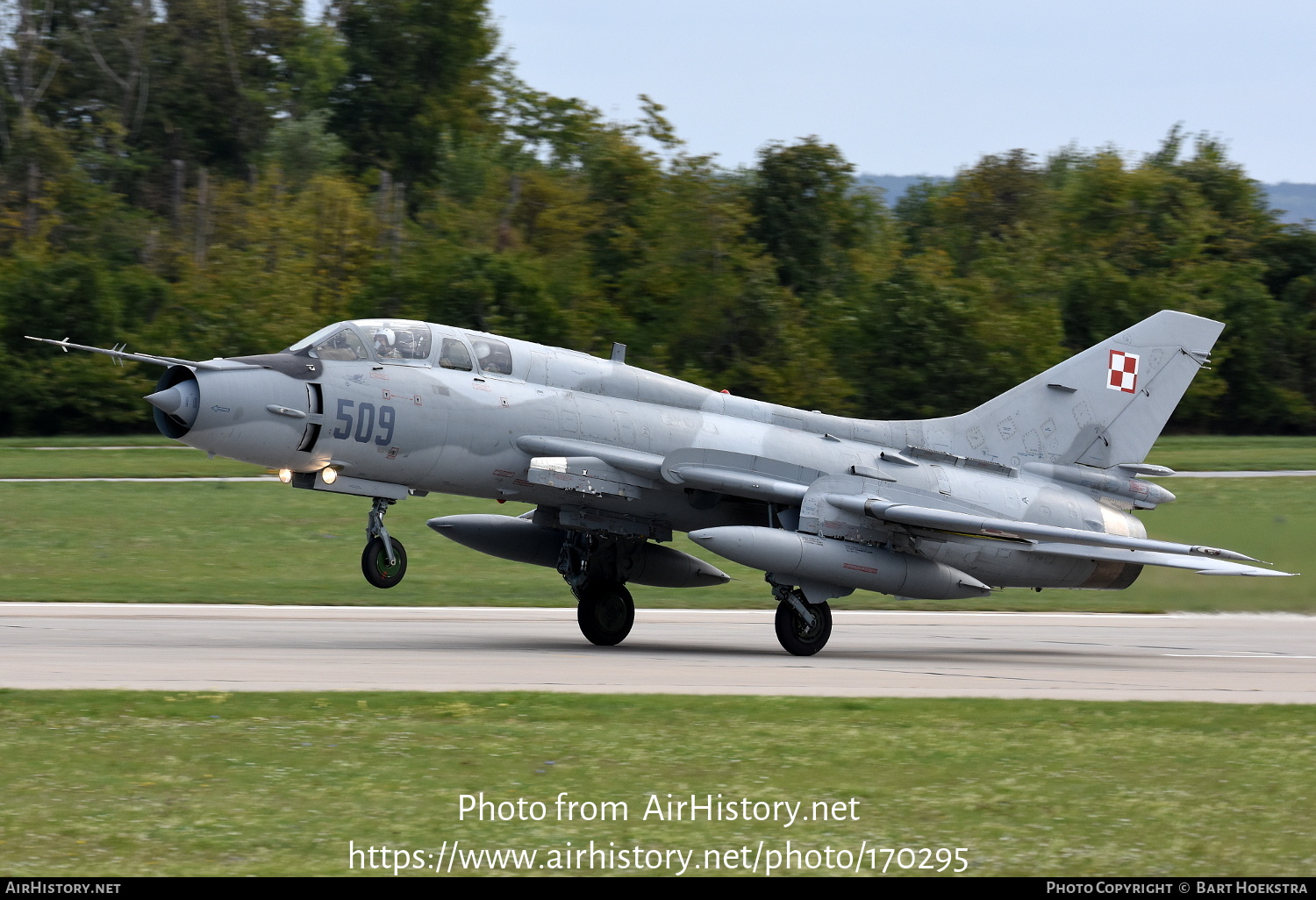 Aircraft Photo of 509 | Sukhoi Su-22UM3K | Poland - Air Force | AirHistory.net #170295