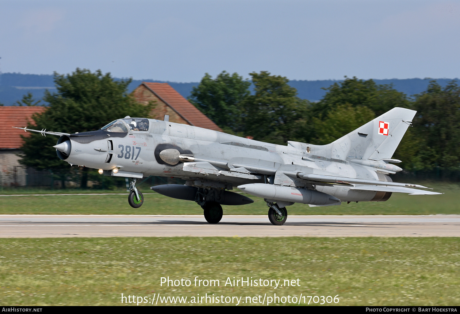 Aircraft Photo of 3817 | Sukhoi Su-22M4 | Poland - Air Force | AirHistory.net #170306