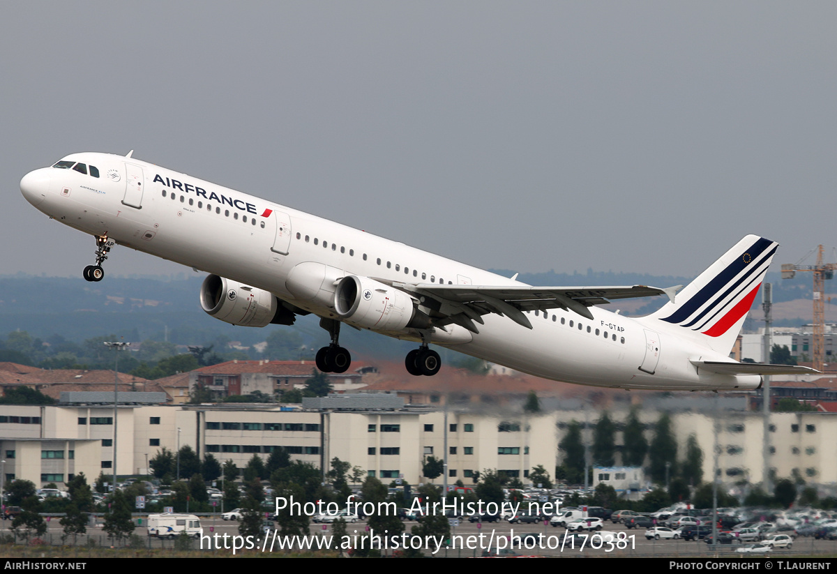 Aircraft Photo of F-GTAP | Airbus A321-211 | Air France | AirHistory.net #170381