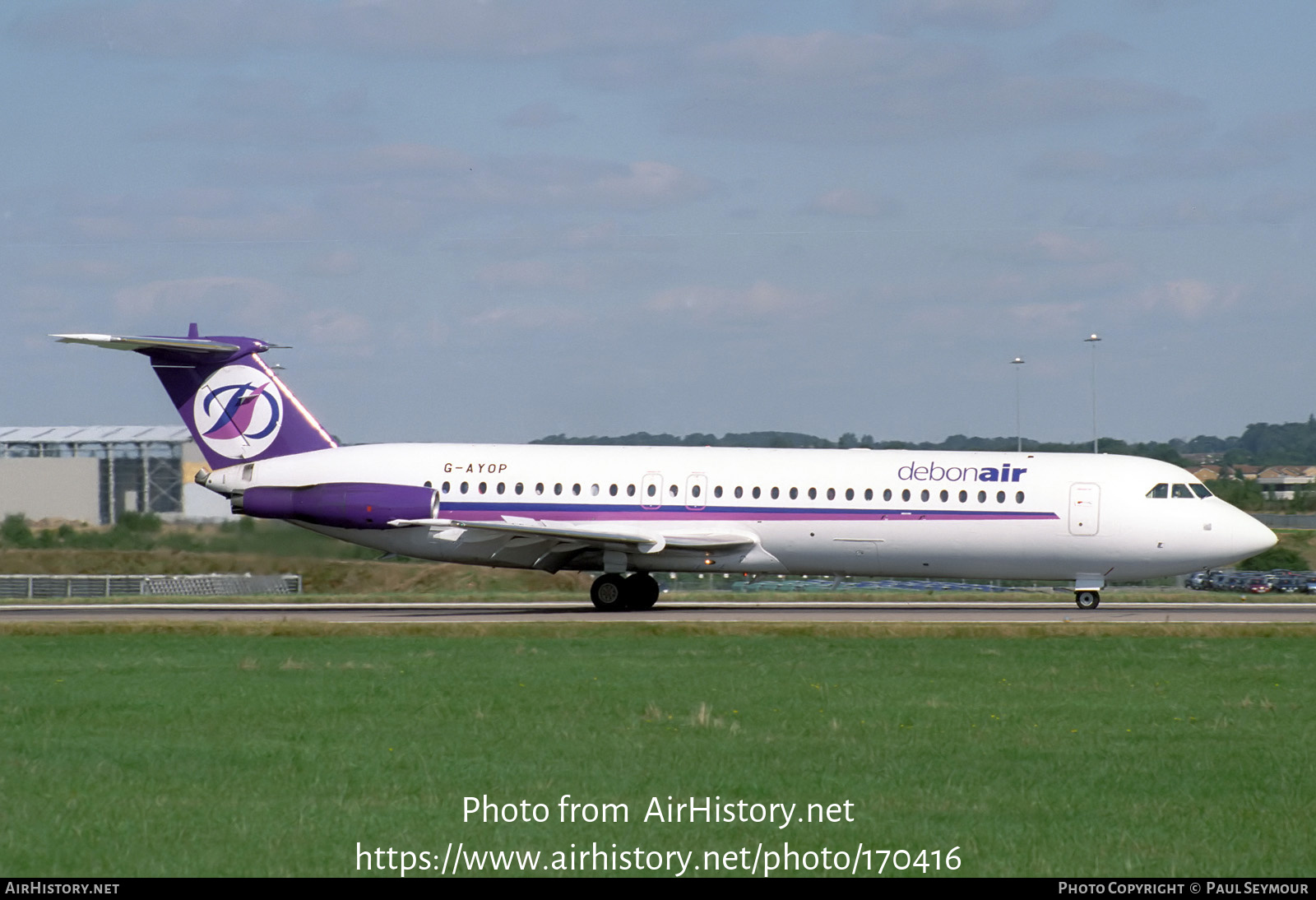 Aircraft Photo of G-AYOP | BAC 111-530FX One-Eleven | Debonair Airways | AirHistory.net #170416