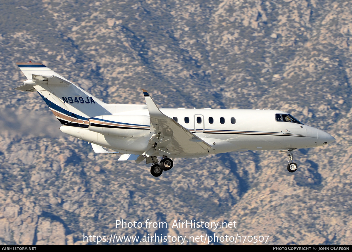 Aircraft Photo of N949JA | Raytheon Hawker 800XP | AirHistory.net #170507