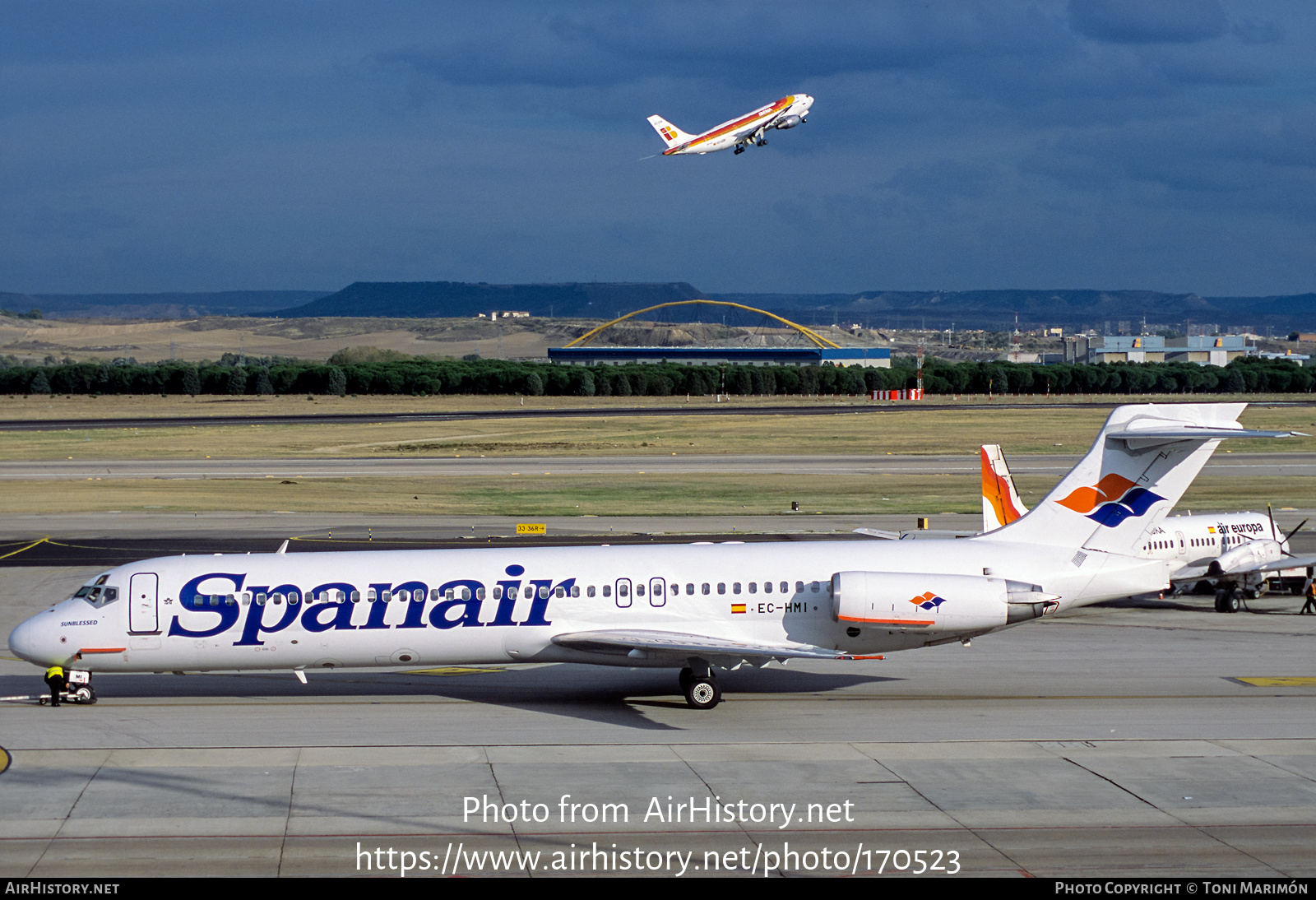 Aircraft Photo of EC-HMI | McDonnell Douglas MD-87 (DC-9-87) | Spanair | AirHistory.net #170523