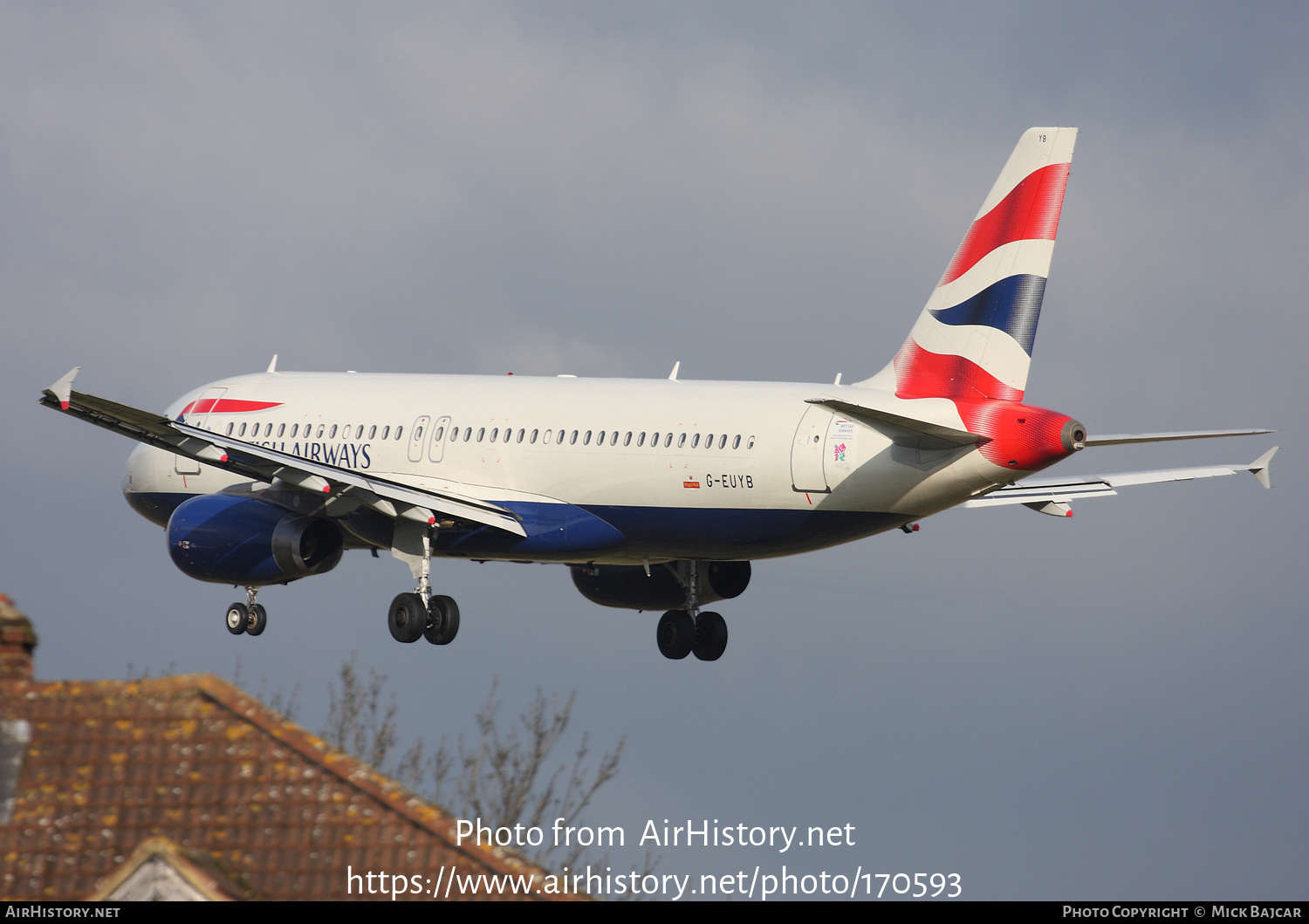 Aircraft Photo of G-EUYB | Airbus A320-232 | British Airways | AirHistory.net #170593