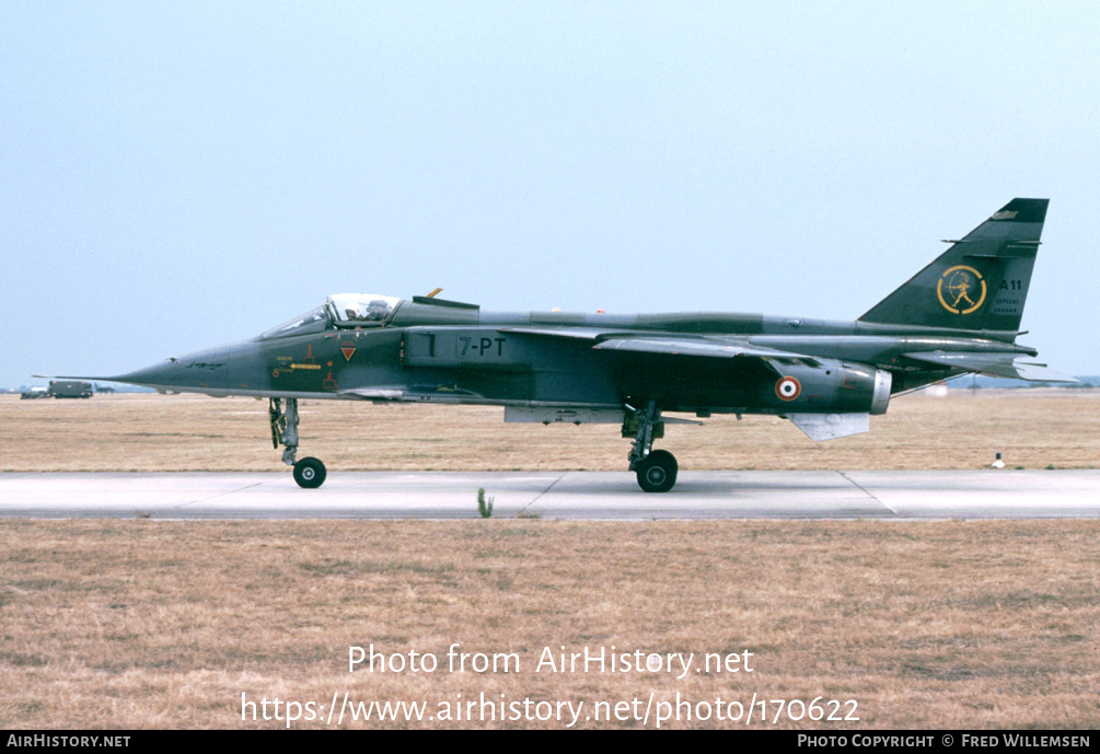 Aircraft Photo of A11 | Sepecat Jaguar A | France - Air Force | AirHistory.net #170622