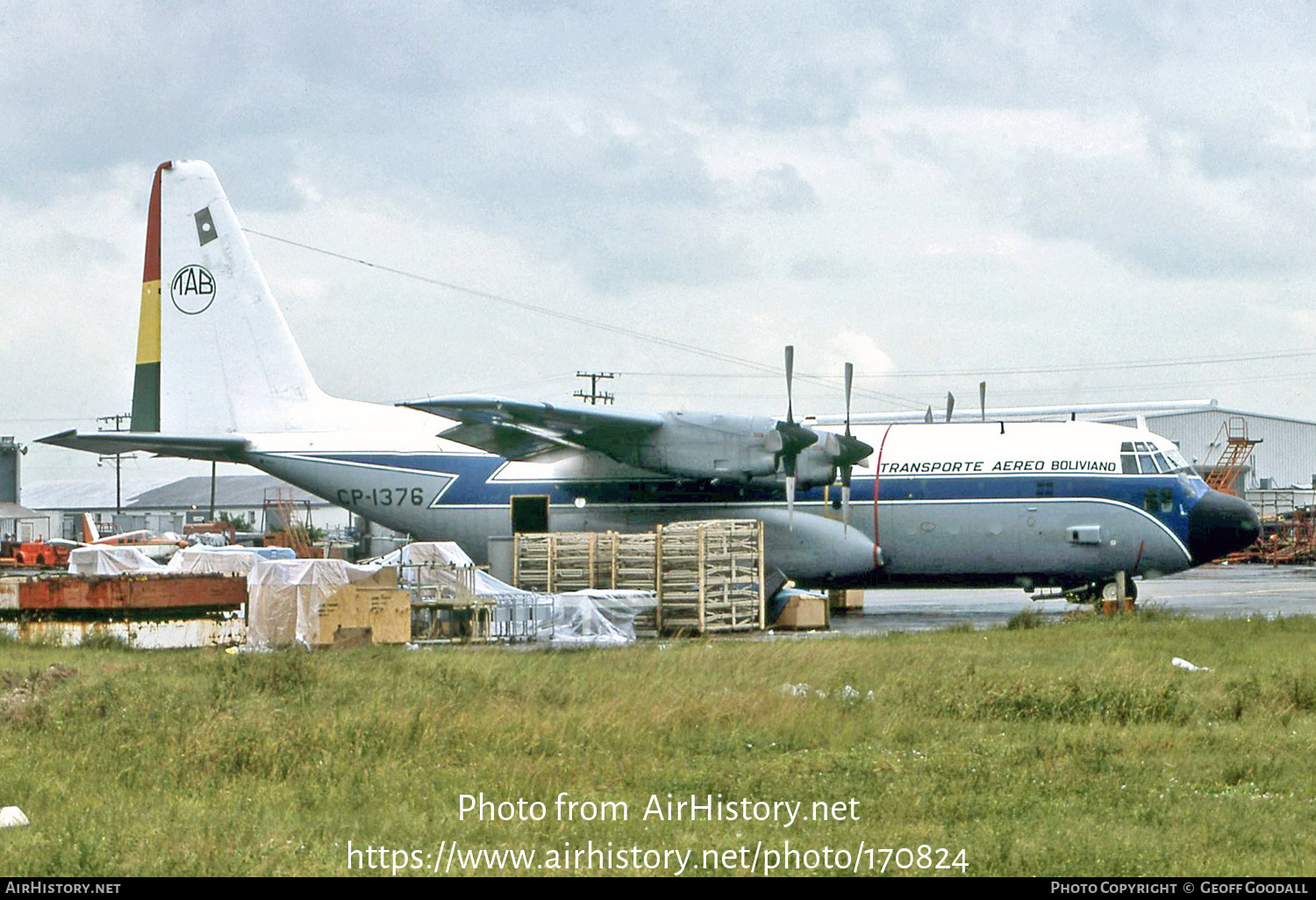 Aircraft Photo of CP-1376 | Lockheed C-130H Hercules | Transporte Aereo Boliviano | AirHistory.net #170824