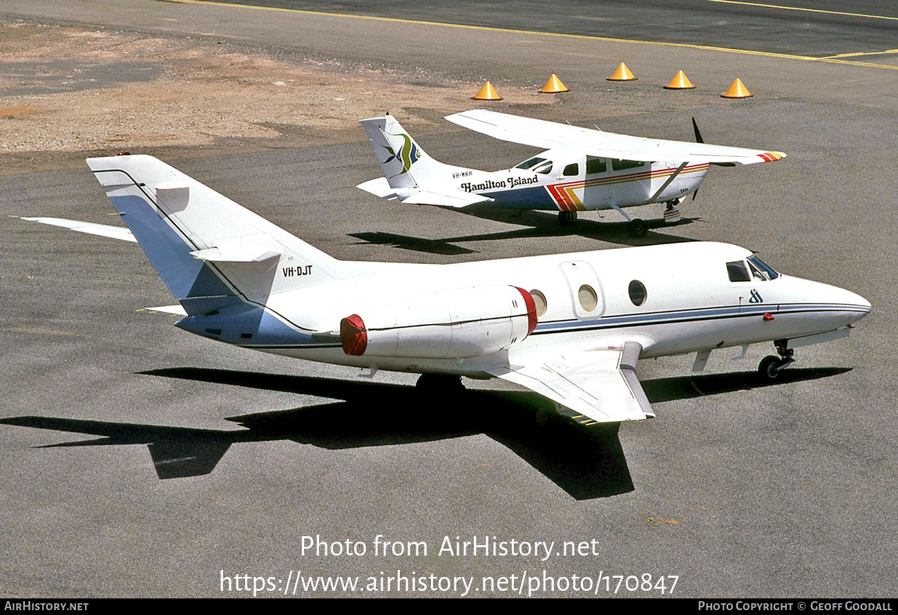 Aircraft Photo of VH-DJT | Dassault Falcon 10 | AirHistory.net #170847