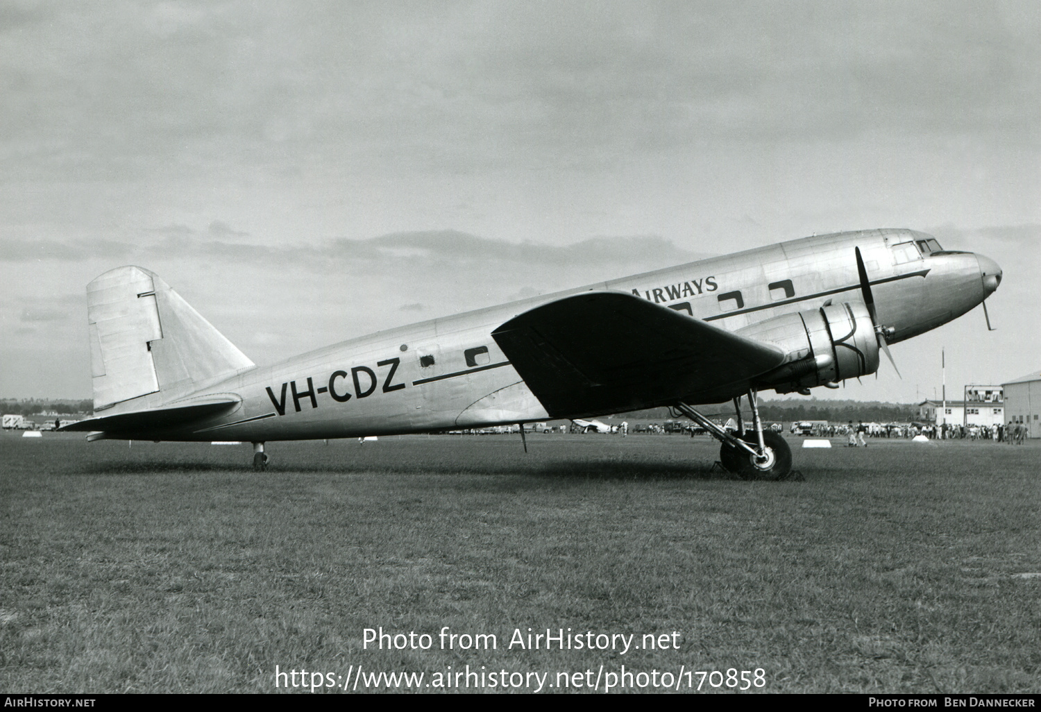 Aircraft Photo of VH-CDZ | Douglas DC-2-115G | Marshall Airways | AirHistory.net #170858