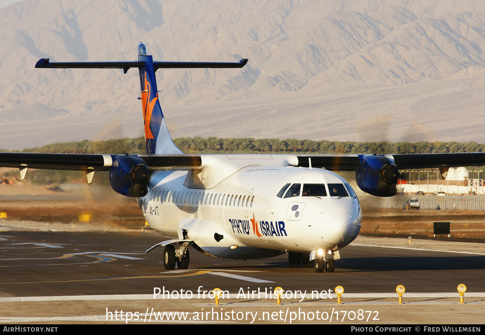 Aircraft Photo of 4X-ATI | ATR ATR-72-500 (ATR-72-212A) | Israir | AirHistory.net #170872