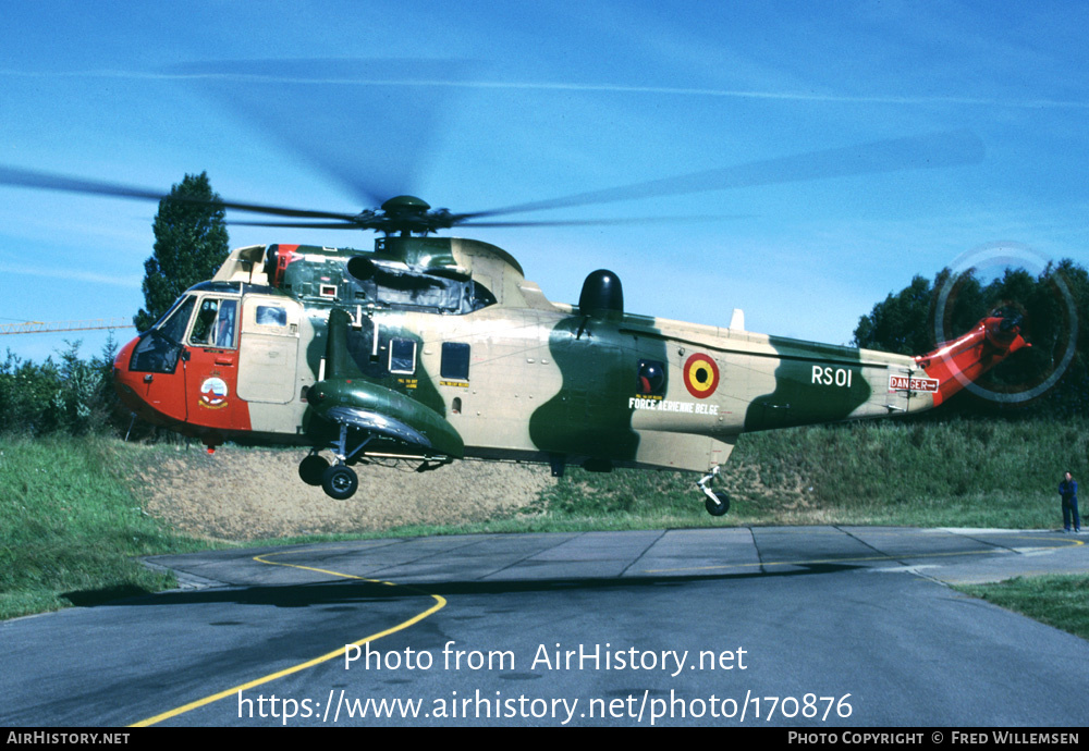 Aircraft Photo of RS01 | Westland WS-61 Sea King Mk48 | Belgium - Air Force | AirHistory.net #170876