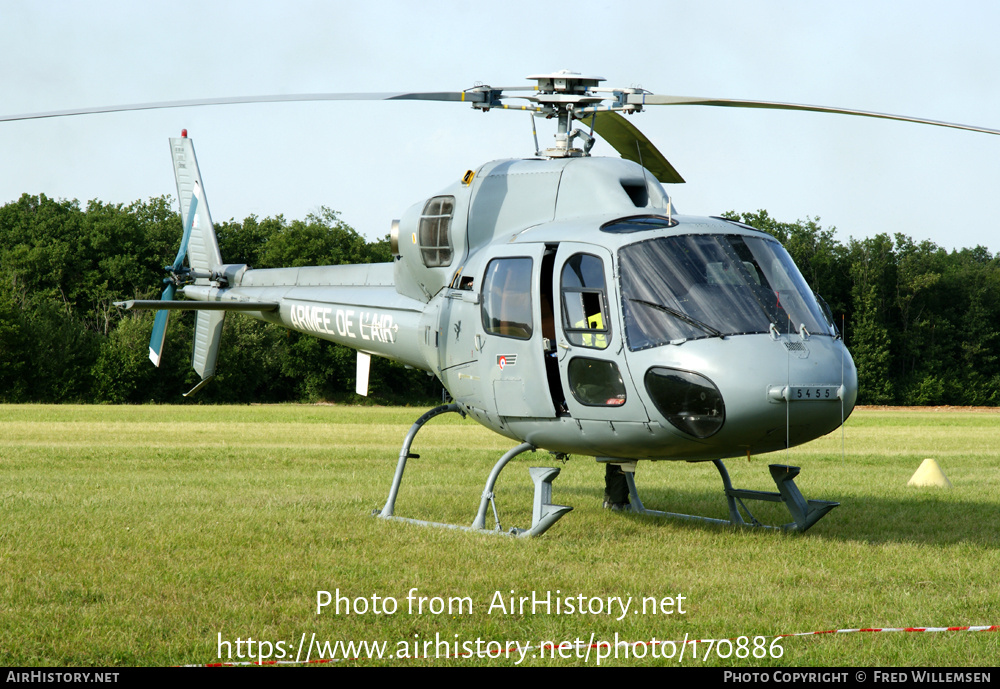 Aircraft Photo of 5455 | Aerospatiale AS-555AN Fennec | France - Air Force | AirHistory.net #170886