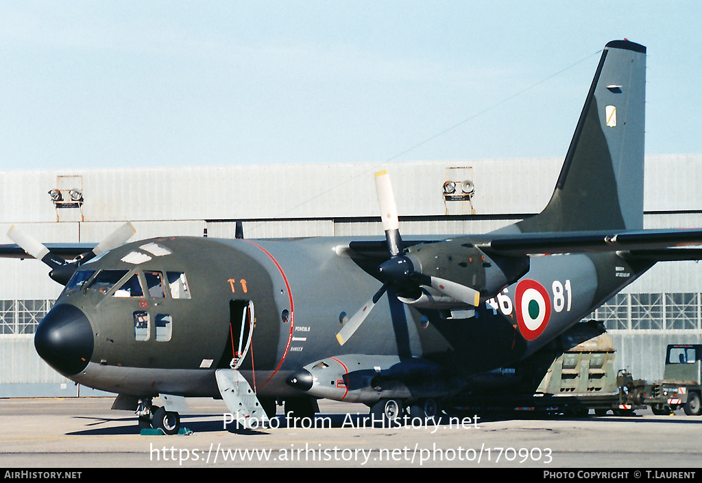 Aircraft Photo of MM62110 | Alenia G-222 TCM | Italy - Air Force | AirHistory.net #170903