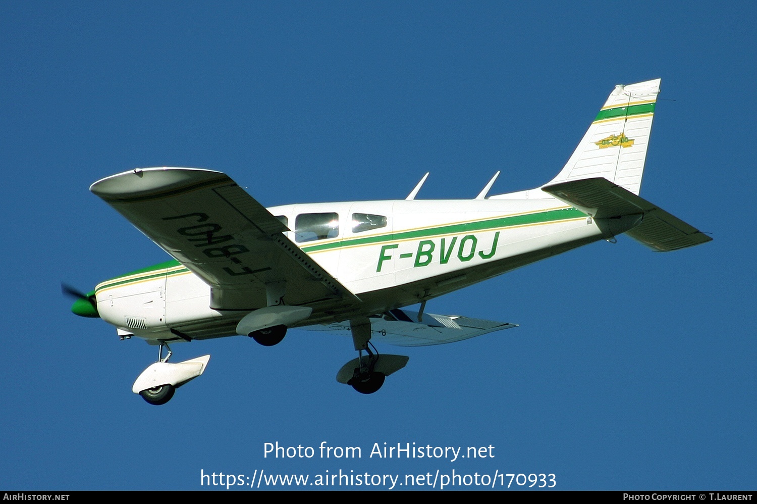 Aircraft Photo of F-BVOJ | Piper PA-28-180 Cherokee Archer | ASCAB - Association Sportive et Culturelle de l'Aéroport de Blagnac | AirHistory.net #170933