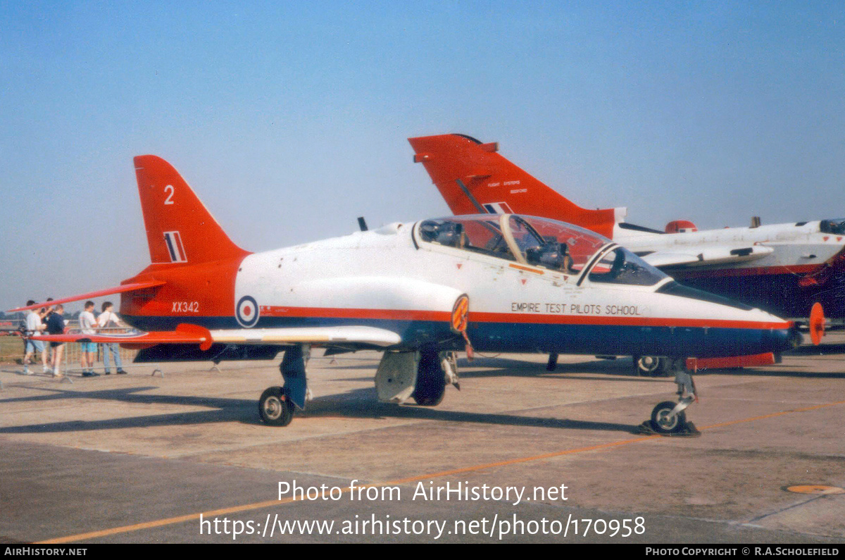 Aircraft Photo of XX342 | British Aerospace Hawk T1 | UK - Air Force | AirHistory.net #170958