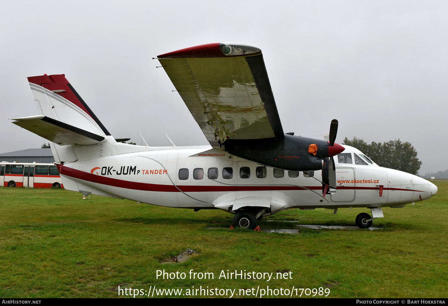 Aircraft Photo of OK-JUM | Let L-410UVP Turbolet | Jump Tandem - SkočteSi | AirHistory.net #170989