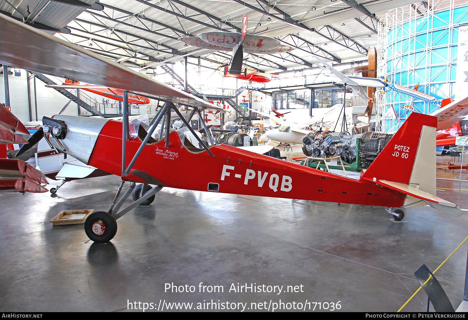 Aircraft Photo of F-PVQB | Potez JD-60 Sauterelle | AirHistory.net #171036