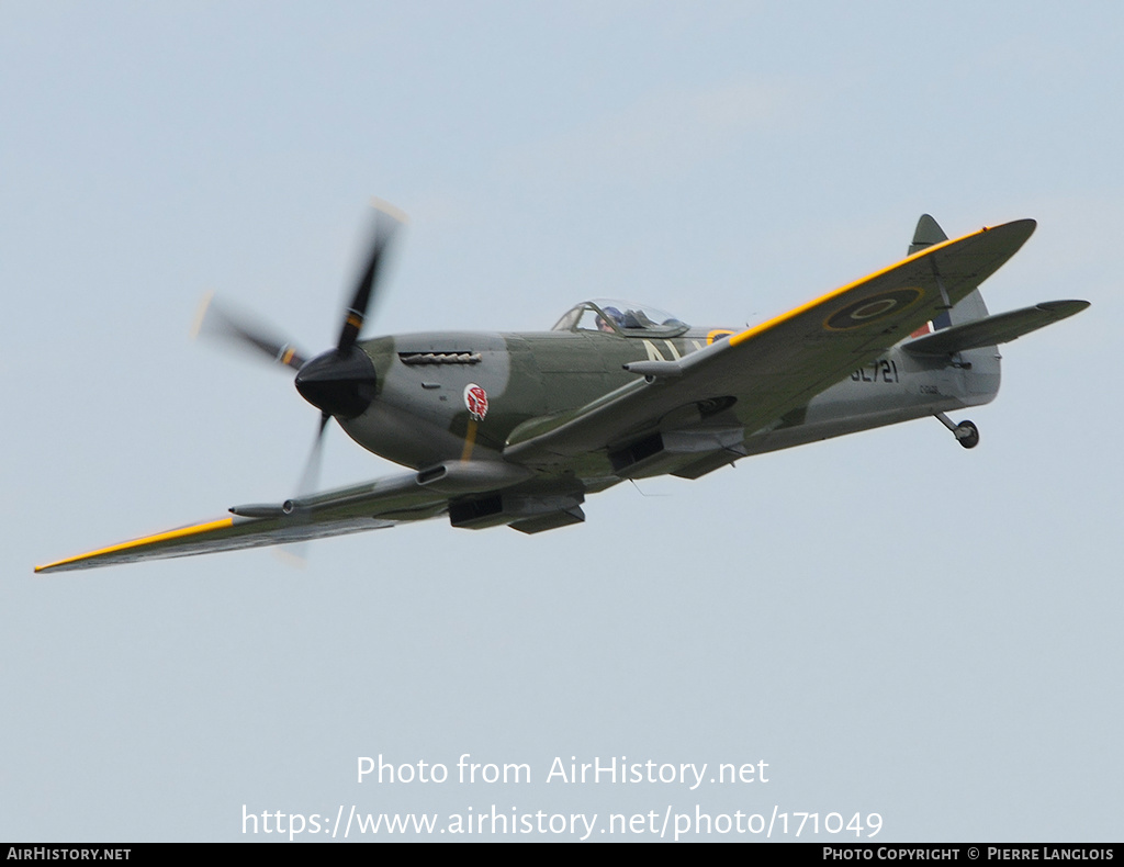 Aircraft Photo of C-GVZB / SL721 | Supermarine 361 Spitfire LF16E | UK - Air Force | AirHistory.net #171049