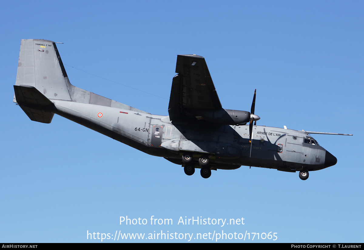 Aircraft Photo of R214 | Transall C-160R | France - Air Force | AirHistory.net #171065