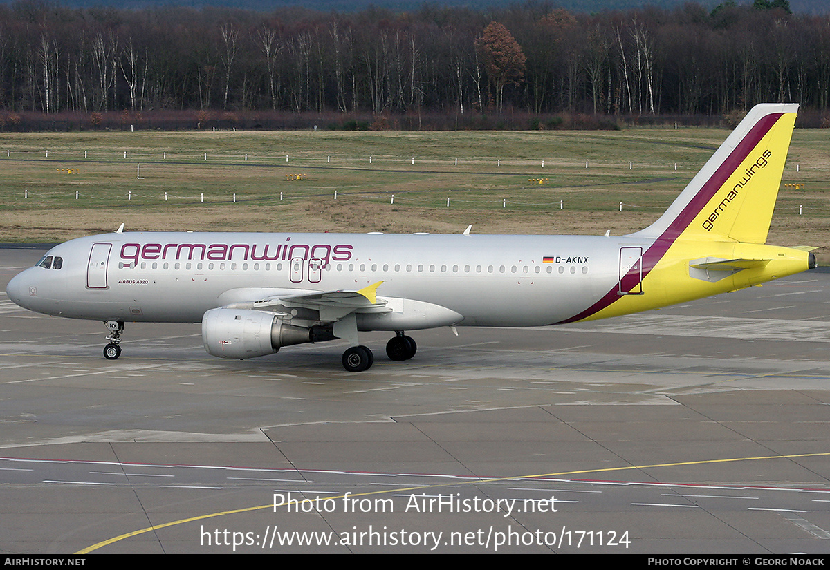 Aircraft Photo of D-AKNX | Airbus A320-212 | Germanwings | AirHistory.net #171124