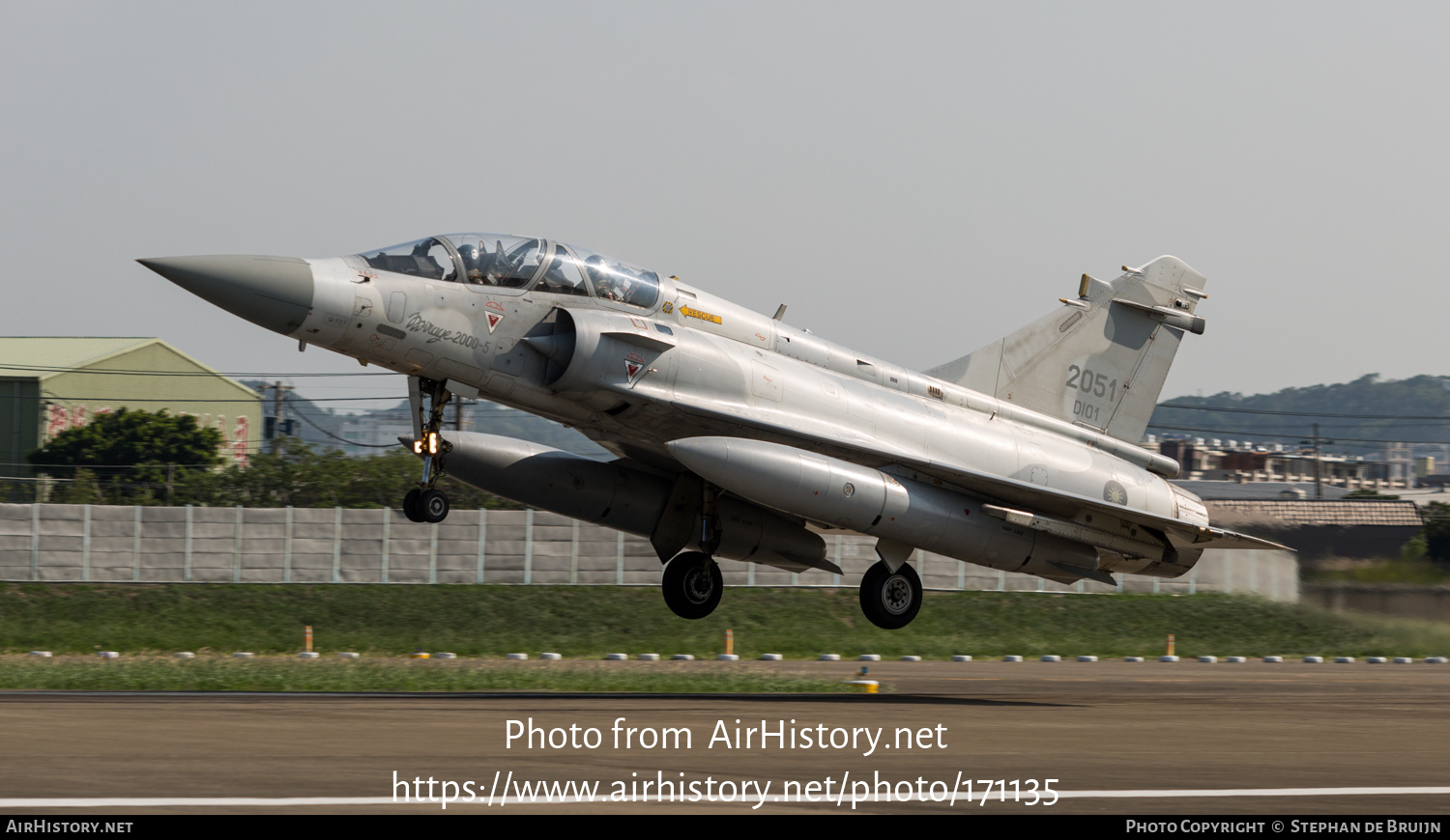 Aircraft Photo of 2051 | Dassault Mirage 2000-5DI | Taiwan - Air Force | AirHistory.net #171135