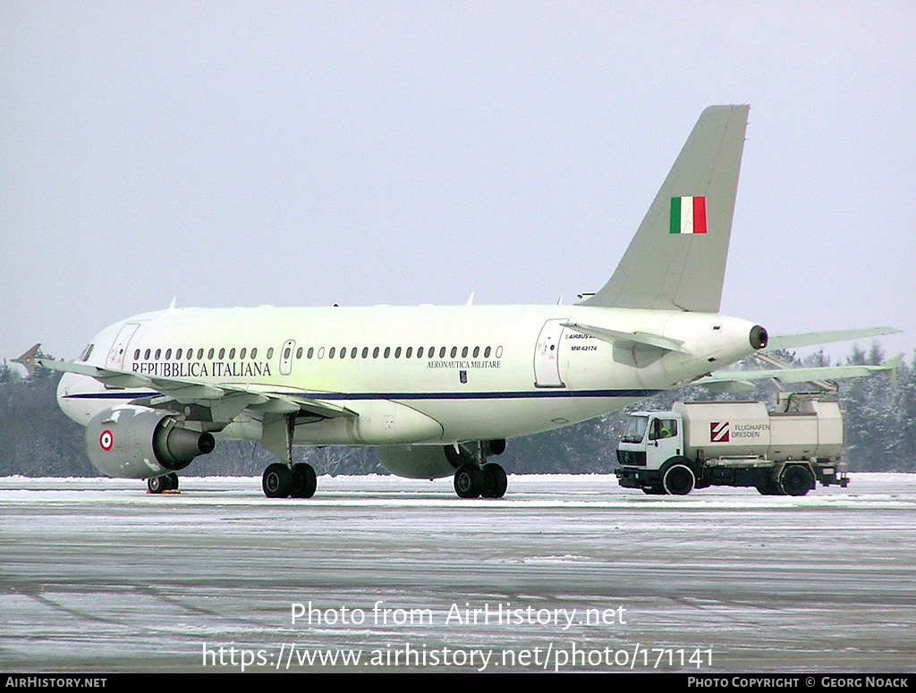 Aircraft Photo of MM62174 | Airbus ACJ319 (A319-115/CJ) | Italy - Air Force | AirHistory.net #171141