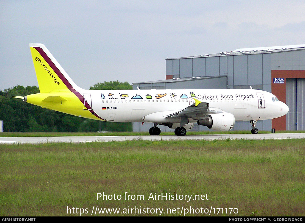 Aircraft Photo of D-AIPH | Airbus A320-211 | Germanwings | AirHistory.net #171170