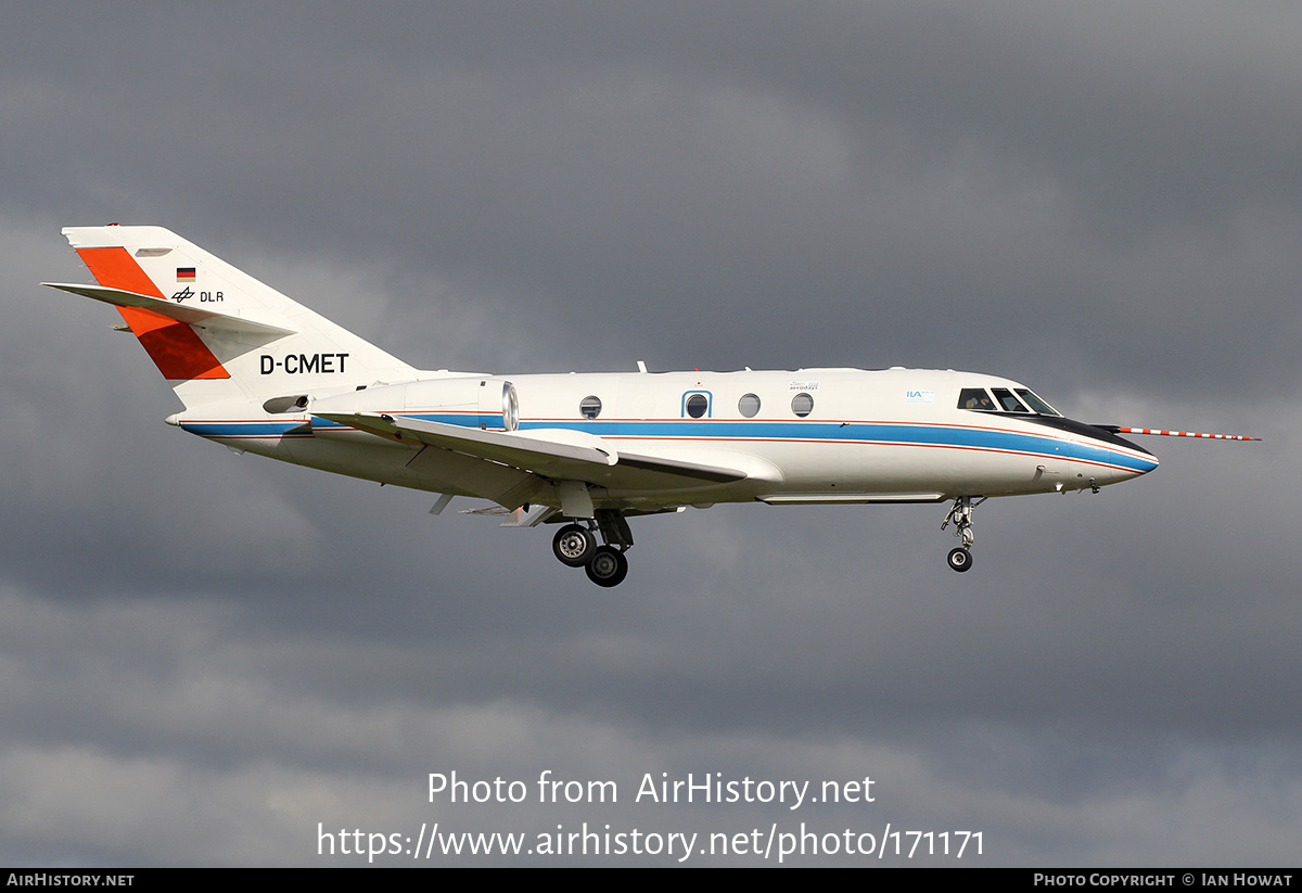 Aircraft Photo of D-CMET | Dassault Falcon 20E-5 | DLR - Deutsches Zentrum für Luft- und Raumfahrt | AirHistory.net #171171