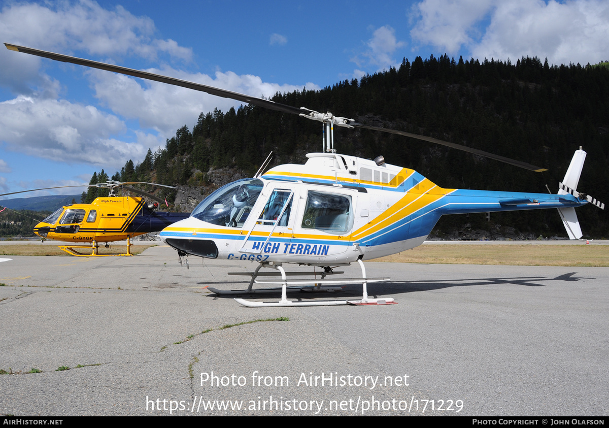 Aircraft Photo of C-GGSZ | Bell 206B JetRanger II | High Terrain Helicopters | AirHistory.net #171229