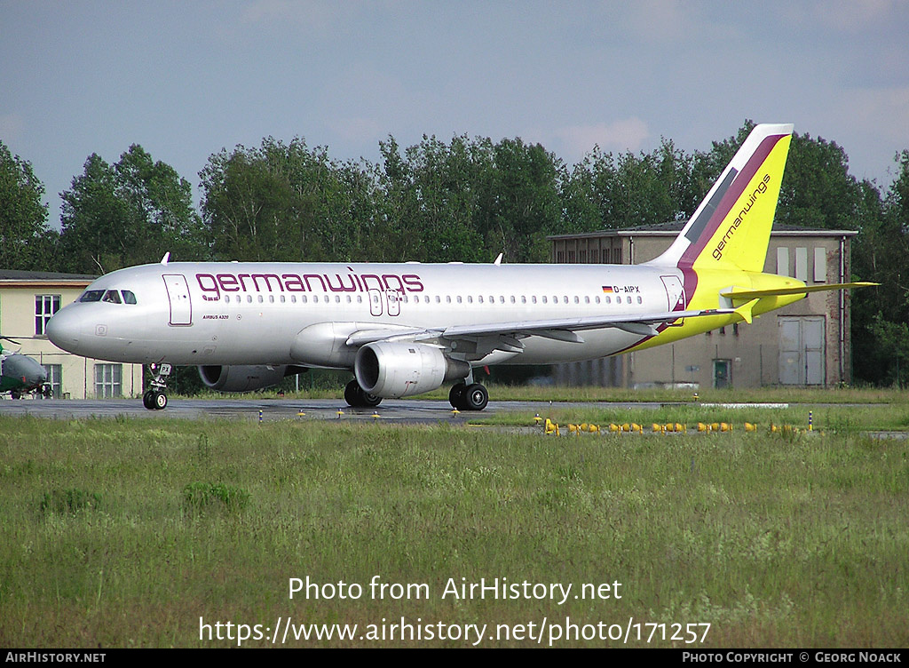 Aircraft Photo of D-AIPX | Airbus A320-211 | Germanwings | AirHistory.net #171257