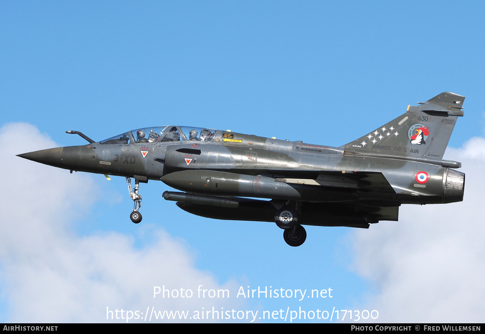 Aircraft Photo of 630 | Dassault Mirage 2000D | France - Air Force | AirHistory.net #171300