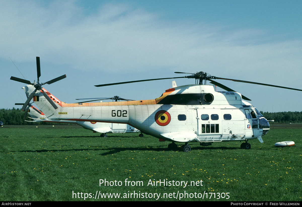 Aircraft Photo of G02 | Aerospatiale SA-330L Puma | Belgium - Gendarmerie/Rijkswacht | AirHistory.net #171305