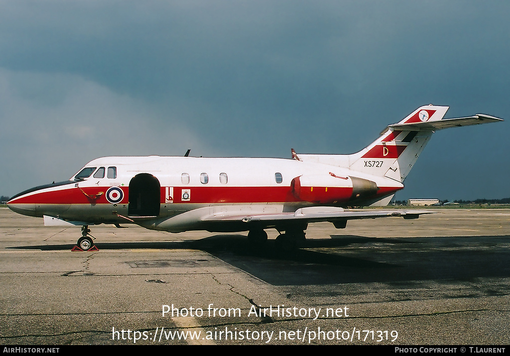 Aircraft Photo of XS727 | Hawker Siddeley HS-125-2 Dominie T1 | UK - Air Force | AirHistory.net #171319