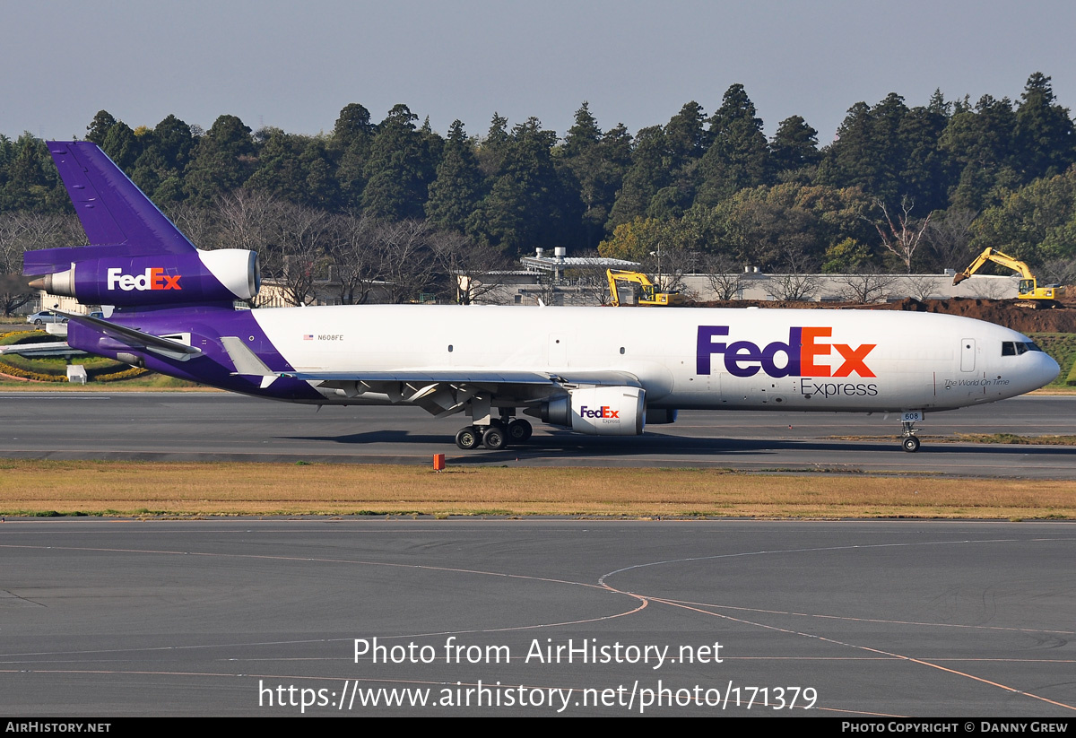 Aircraft Photo of N608FE | McDonnell Douglas MD-11F | FedEx Express - Federal Express | AirHistory.net #171379