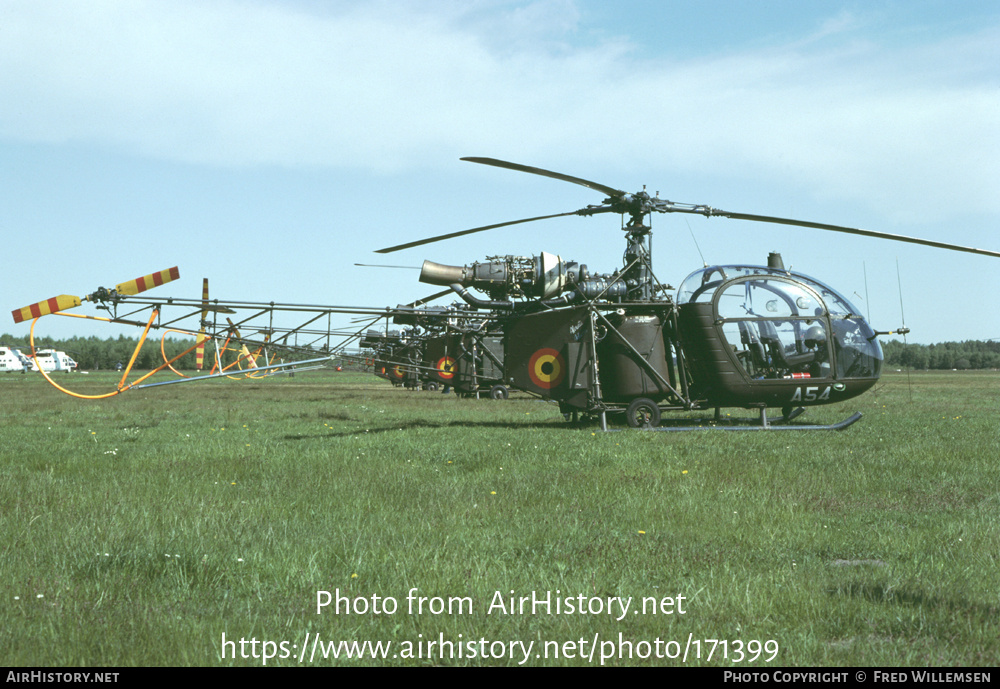 Aircraft Photo of A54 | Sud SA-318C Alouette II Astazou | Belgium - Army | AirHistory.net #171399