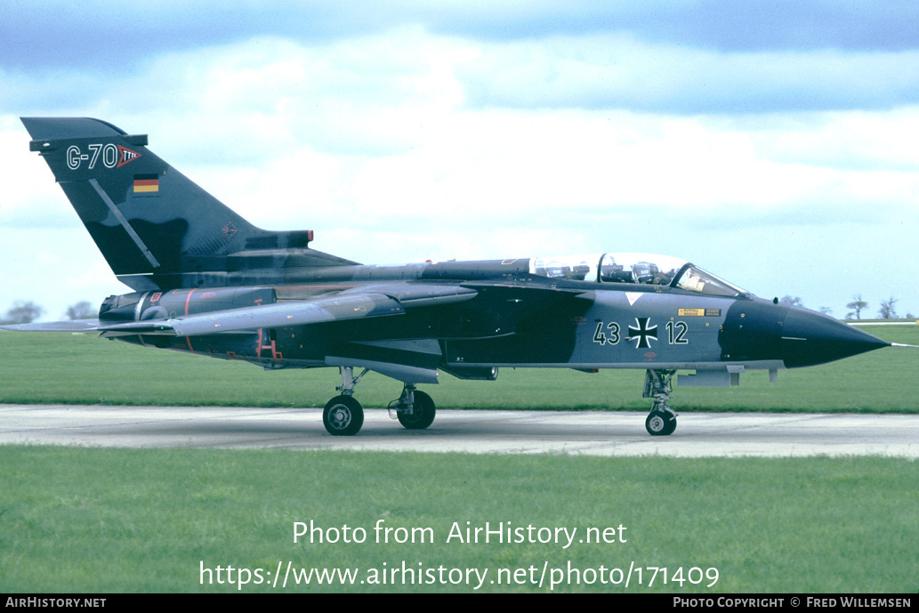 Aircraft Photo of 4312 | Panavia Tornado IDS | Germany - Air Force | AirHistory.net #171409