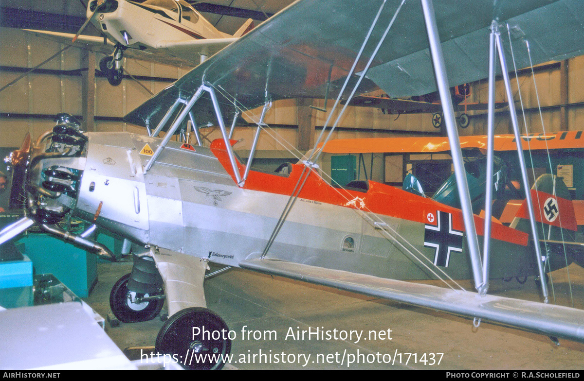 Aircraft Photo of N133JM | Focke-Wulf Fw-44J Stieglitz | Germany - Air Force | AirHistory.net #171437