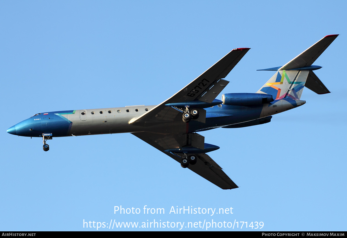 Aircraft Photo of RA-65727 | Tupolev Tu-134B-3 | AirHistory.net #171439