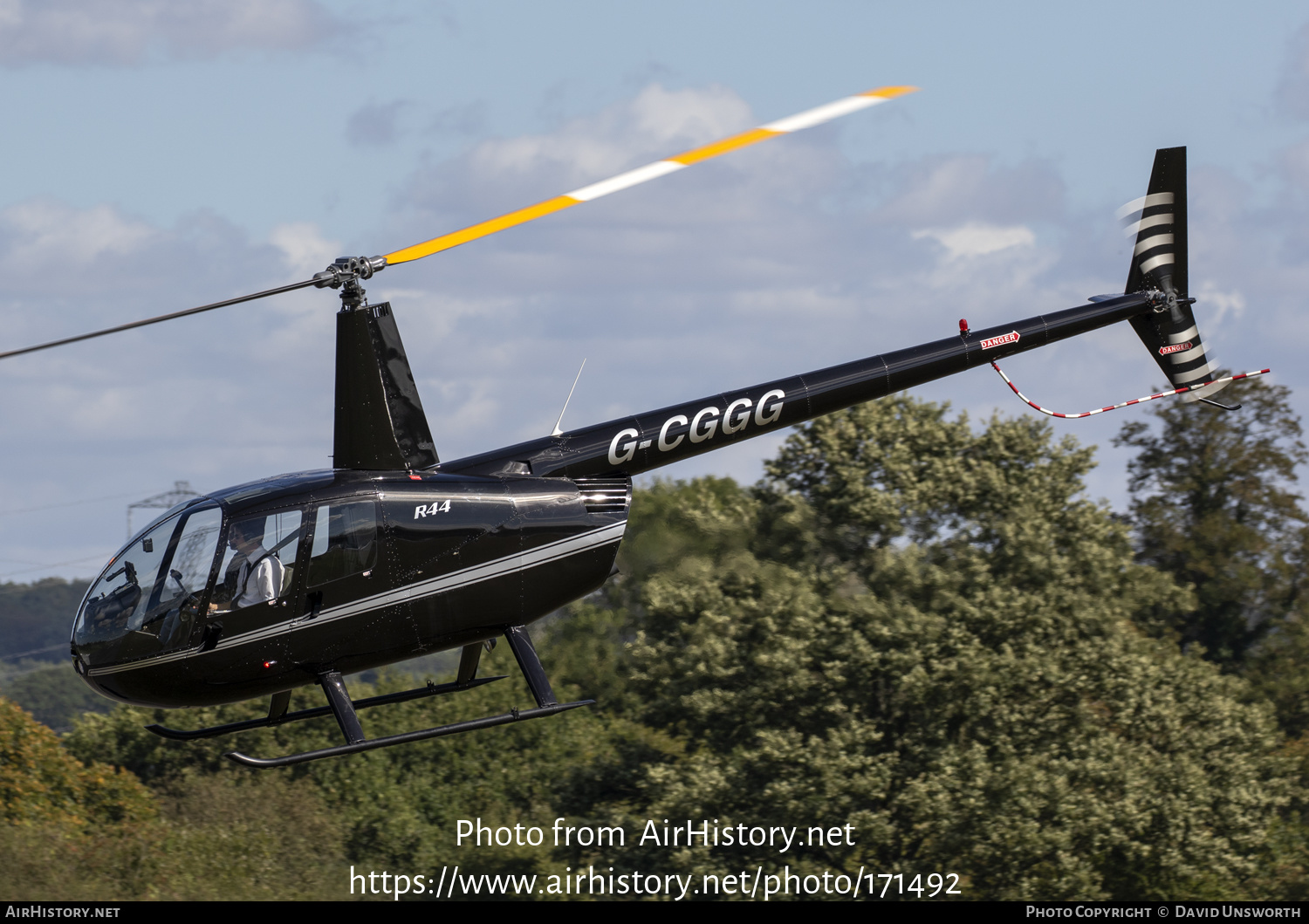 Aircraft Photo of G-CGGG | Robinson R-44 | AirHistory.net #171492