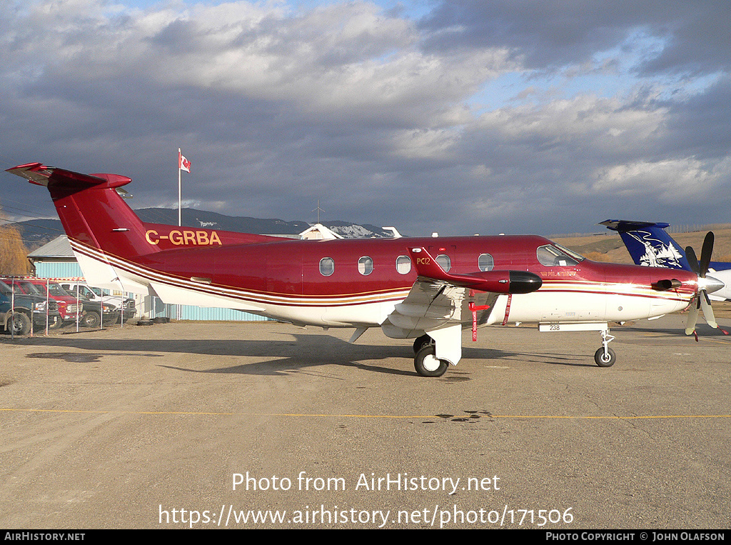 Aircraft Photo of C-GRBA | Pilatus PC-12/45 | AirHistory.net #171506