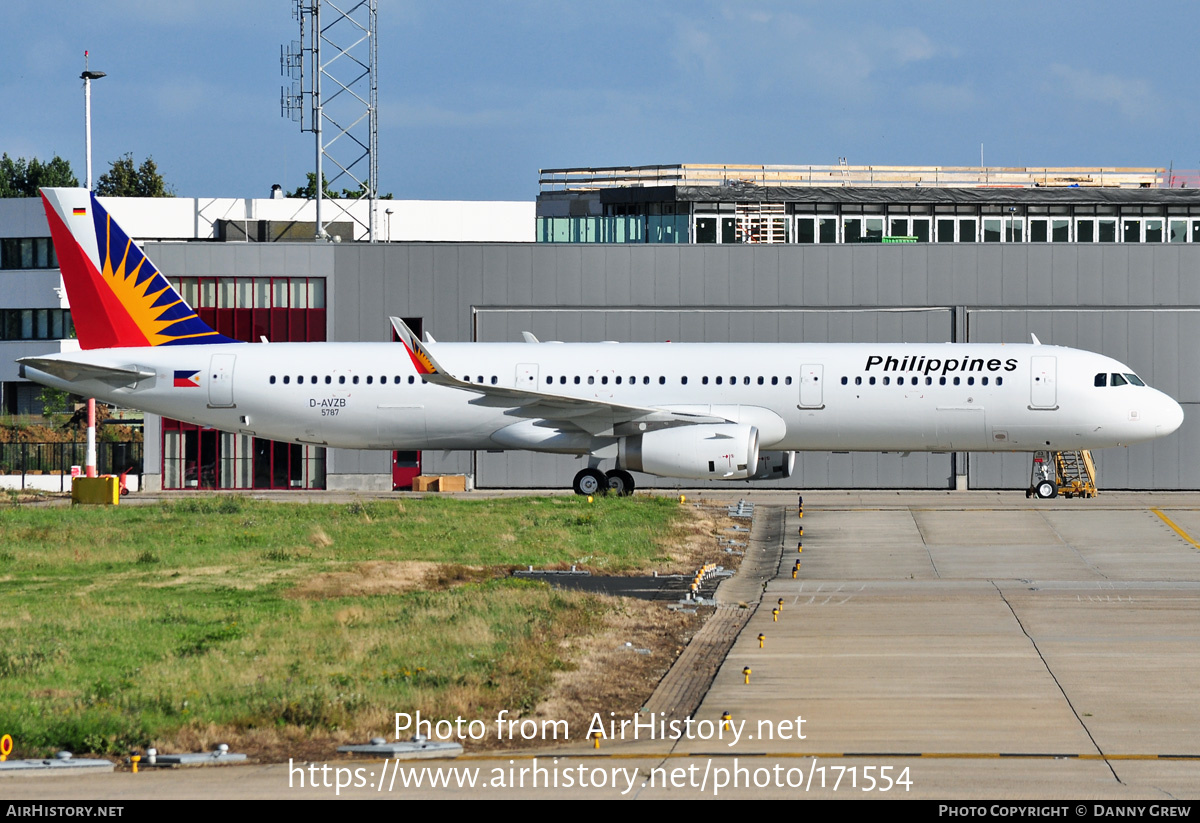 Aircraft Photo of D-AVZB / RP-C9903 | Airbus A321-231 | Philippine Airlines | AirHistory.net #171554