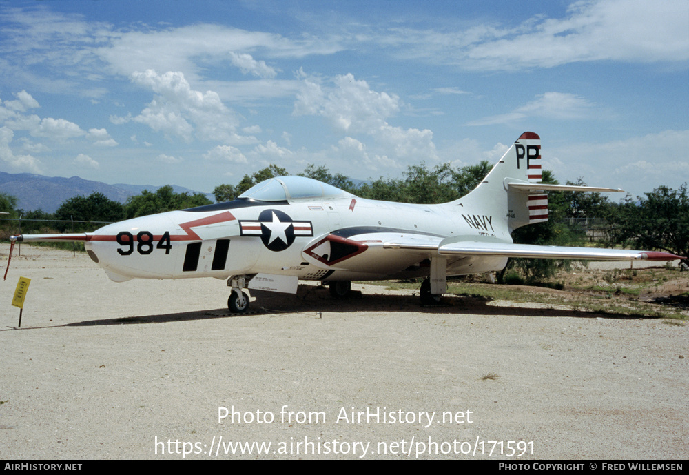 Aircraft Photo of 144426 | Grumman RF-9J Cougar | USA - Navy | AirHistory.net #171591