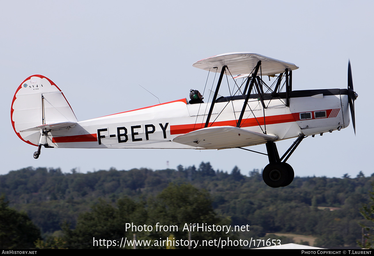 Aircraft Photo of F-BEPY | Stampe-Vertongen SV-4A | AirHistory.net #171653