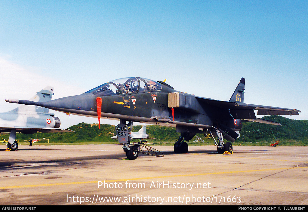 Aircraft Photo of E25 | Sepecat Jaguar E | France - Air Force | AirHistory.net #171663