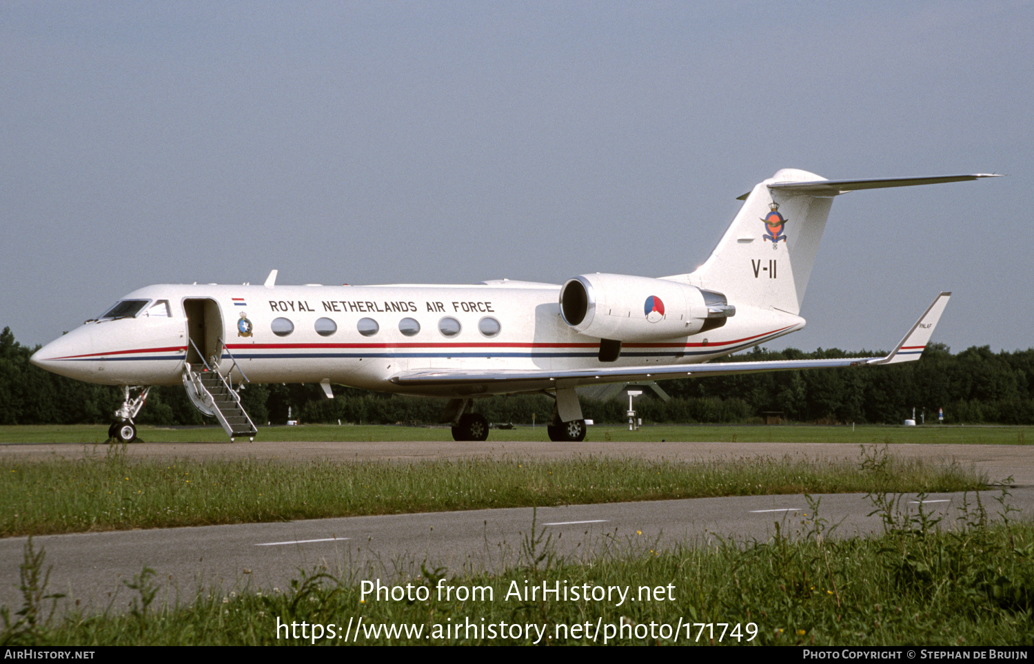 Aircraft Photo of V-11 | Gulfstream Aerospace G-IV Gulfstream IV | Netherlands - Air Force | AirHistory.net #171749