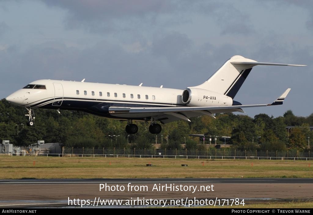 Aircraft Photo of P4-AVA | Bombardier Global 5000 (BD-700-1A11) | AirHistory.net #171784