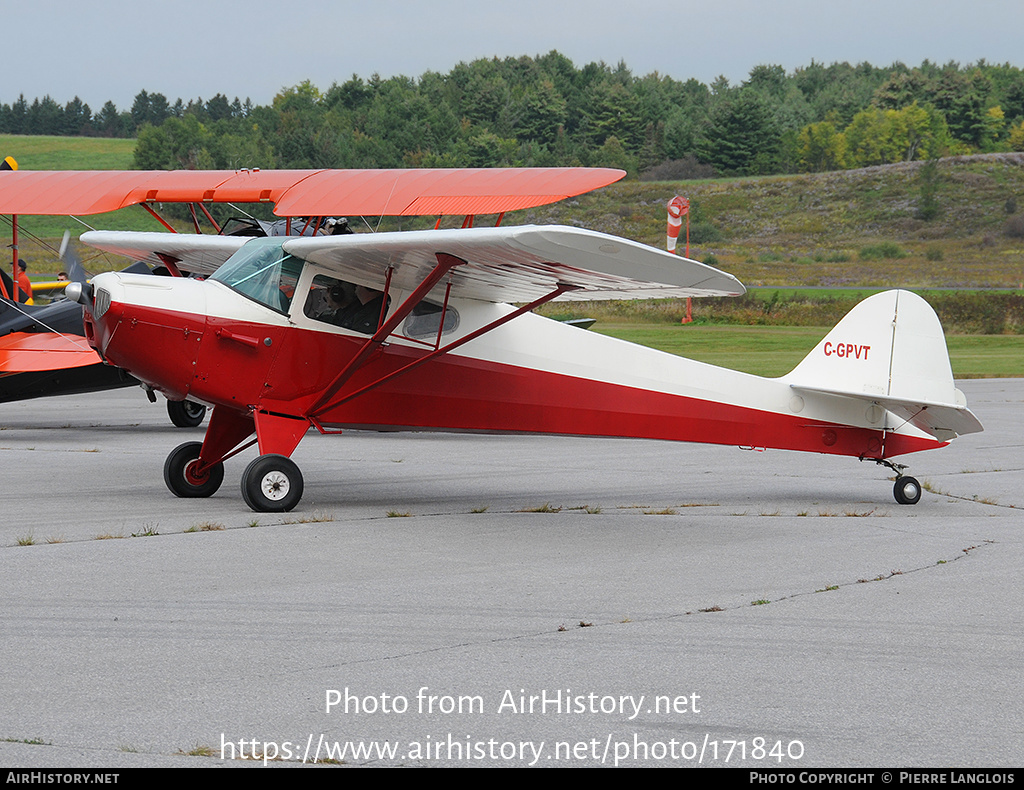 Aircraft Photo of C-GPVT | Taylorcraft BF-12-65 | AirHistory.net #171840