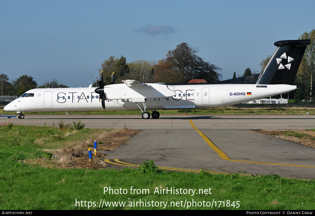 Aircraft Photo of D-ADHQ | Bombardier DHC-8-402 Dash 8 | Augsburg Airways | AirHistory.net #171845