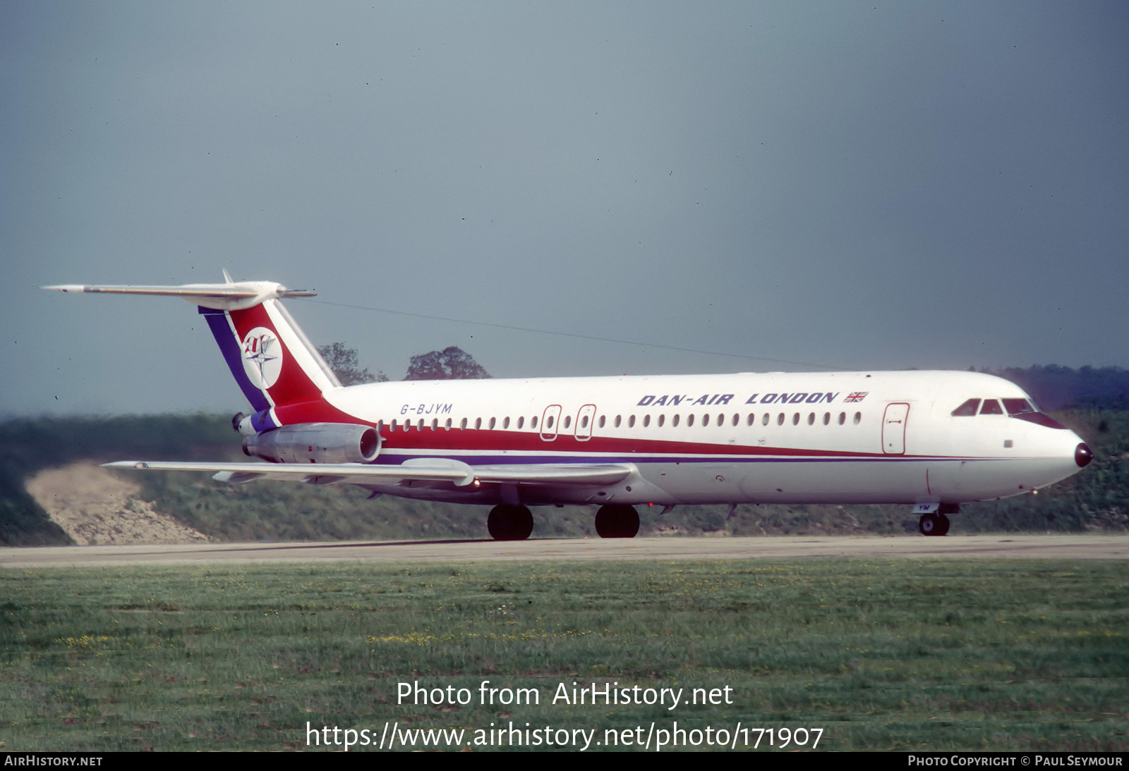 Aircraft Photo of G-BJYM | BAC 111-531FS One-Eleven | Dan-Air London | AirHistory.net #171907